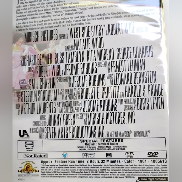 Two New Sealed DVD Iconic Movies Titanic and West Side Story - Picture 5 of 5